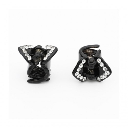 Ib Fashion Hair 157N - 2 Pinze Con Strass Per Capelli