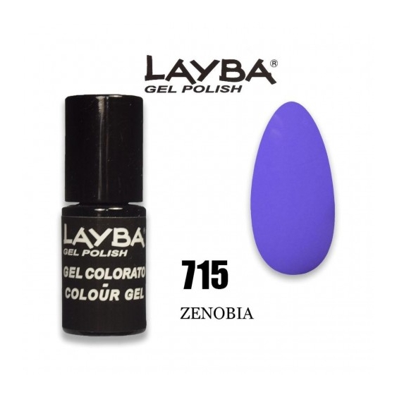 Layla Layba Gel Polish Smalto Semipermanente N. 715 Zenobia