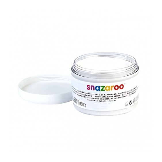 Snazaroo Cerone Bianco Clown 250 Ml