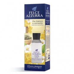 Felce Azzurra The Bianco E Osmanto - Diffusore A Bastoncini 120 Ml