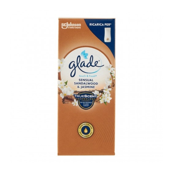 Glade Sensual Sandalwood & Jasmine - Ricarica Per Profumatore Touch&Fresh