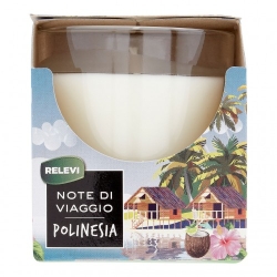 Relevi Note Di Viaggio Polinesia - Candela Profumata 120 G