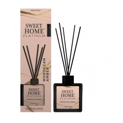 Sweet Home Platinum Morrocan Amber - Diffusore Profumato Con Bastoncini 100 Ml