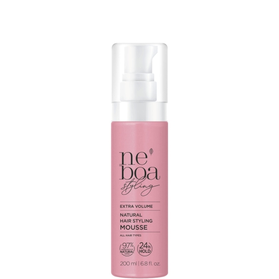 Neboa Extra Volume Natural Hair Styling Mousse 200 Ml
