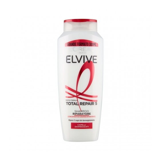 L'Oreal Paris Total Repair 5 - Shampoo Riparatore 300 Ml