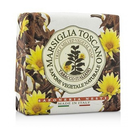Saponeria Nesti Marsiglia Toscano Tabacco Italiano - Sapone Vegetale Naturale 200 Gr