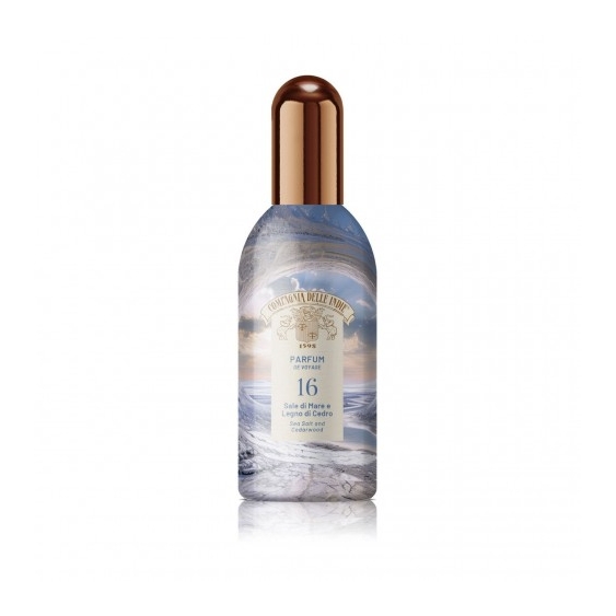 Compagnia Delle Indie Parfum De Voyage 16 Sale Di Mare E Legno Di Cedro 100 Ml