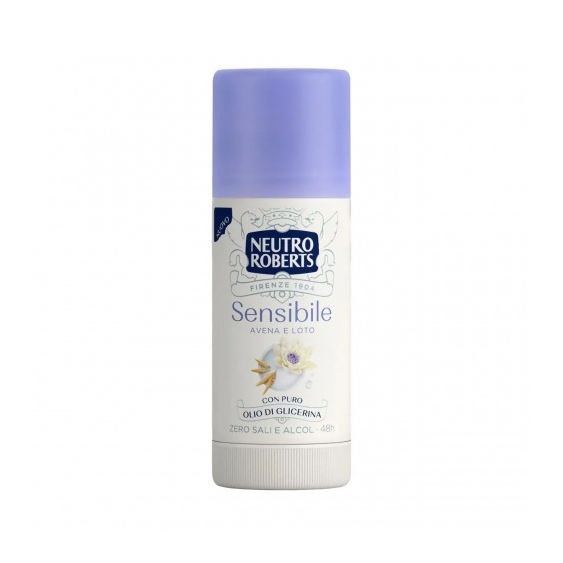 Neutro Roberts Sensibile Avena E Loto - Deodorante Stick 40 Ml