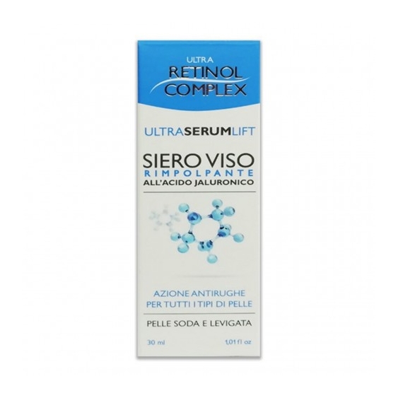 Retinol Complex Ultra  Serum Lift - Siero Viso Rimpolpante all'Acido Ialuronico 30 ml