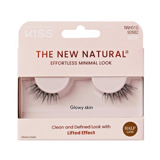 Kiss The New Natural - Ciglia Finte Glowy Skin 