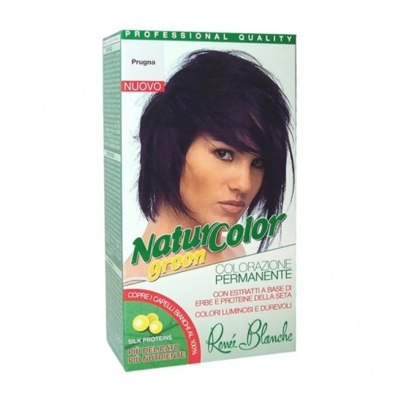 Renee Blanche Natur Color Green Colorazione Permanente Naturale - Prugna