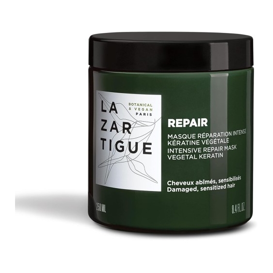 Lazartigue Repair - Maschera Riparazione Intensa Con Cheratina Vegetale 250 Ml