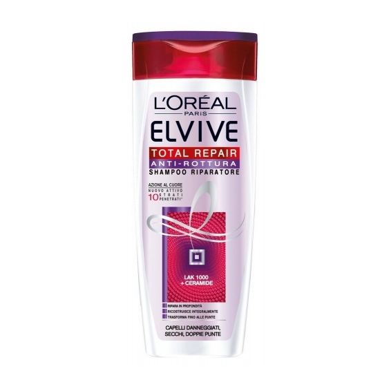 L'Oreal Paris Elvive Total Repair Anti-Rottura - Shampoo Riparatore 400 Ml