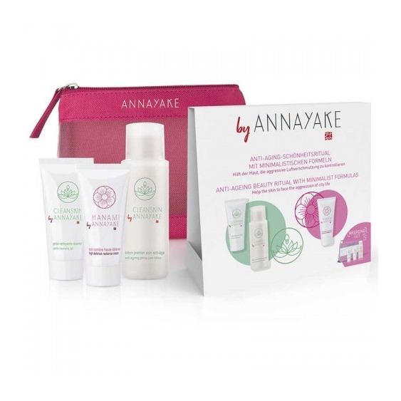 Annayake Hanami - Rituale Detersione Anti-Età  E Protezione Viso