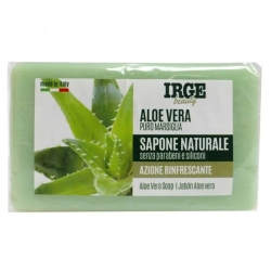 Irge Aloe Vera Puro Marsiglia - Sapone Naturale Senza parabeni e siliconi 125 G