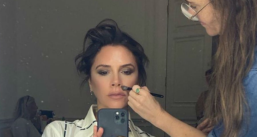 victoria beckham beauty routine